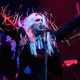 Kesha's new album, Rainbow, is out now. (Photo: Kesha at the Firefly Music Festival in June by Kevin Mazur/Getty Images for Firefly)